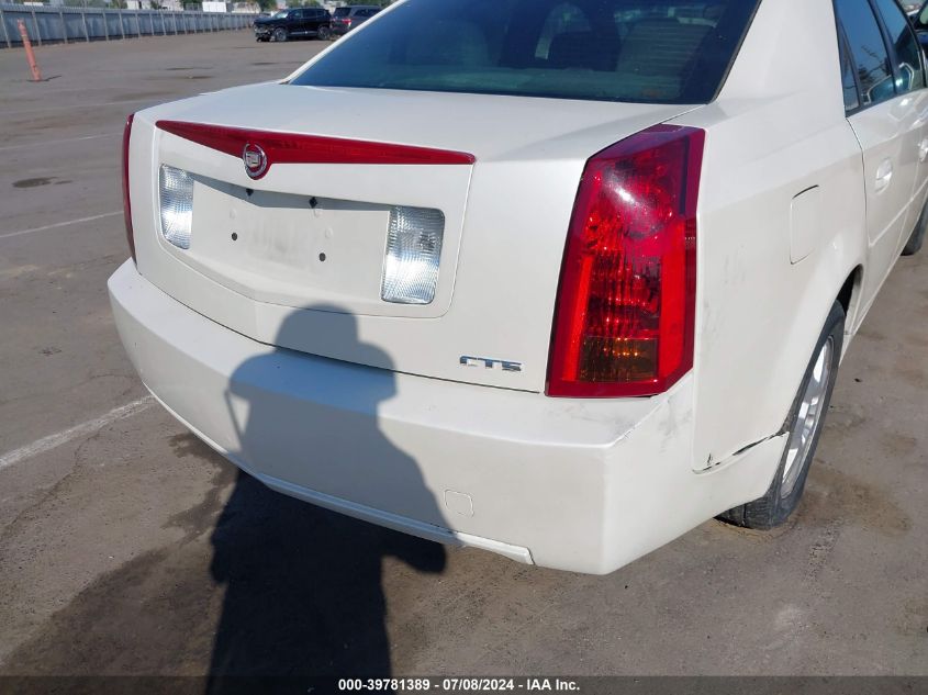 2007 Cadillac Cts Standard VIN: 1G6DP577370153207 Lot: 39781389