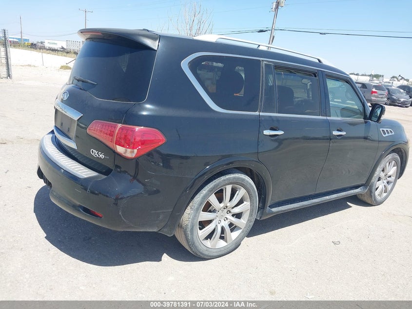 2011 Infiniti Qx56 VIN: JN8AZ2NF7B9500372 Lot: 39781391
