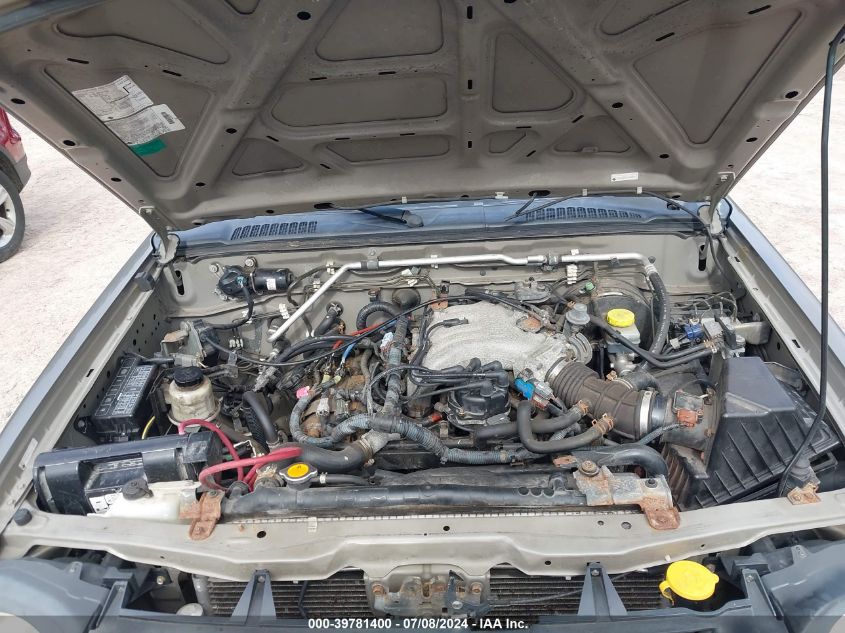 2004 Nissan Xterra Xe VIN: 5N1ED28Y34C645810 Lot: 39781400