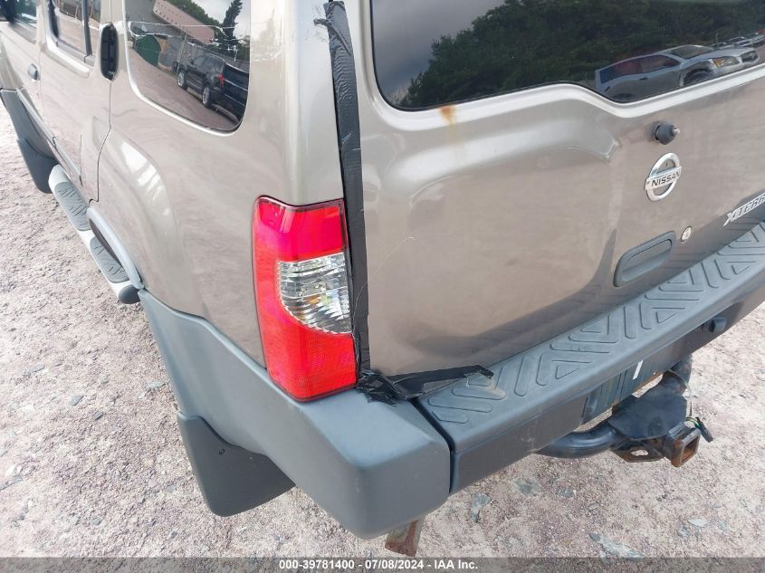 2004 Nissan Xterra Xe VIN: 5N1ED28Y34C645810 Lot: 39781400