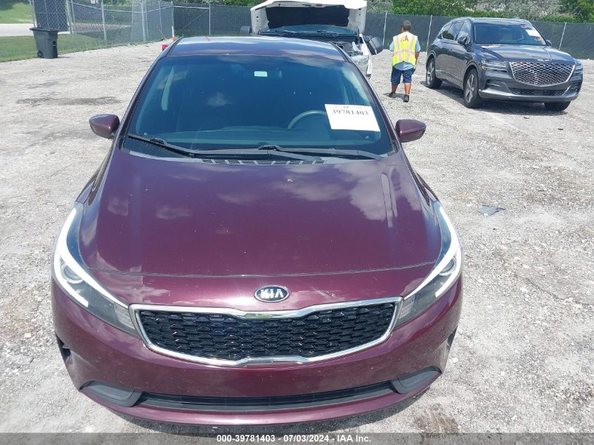 2017 Kia Forte Lx VIN: 3KPFK4A7XHE056716 Lot: 39781403