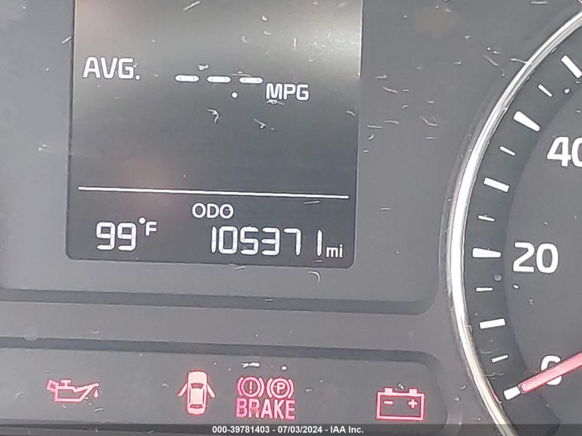 2017 Kia Forte Lx VIN: 3KPFK4A7XHE056716 Lot: 39781403