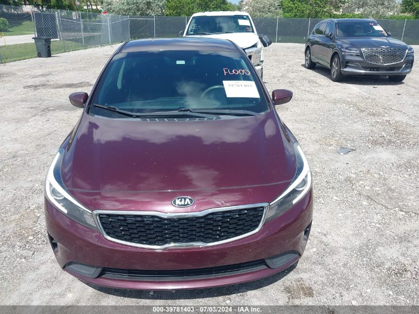 2017 Kia Forte Lx VIN: 3KPFK4A7XHE056716 Lot: 39781403