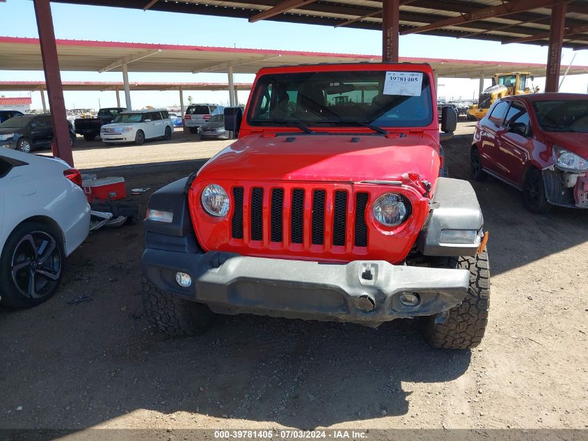 2020 Jeep Wrangler Sport VIN: 1C4GJXAN3LW325533 Lot: 39781405