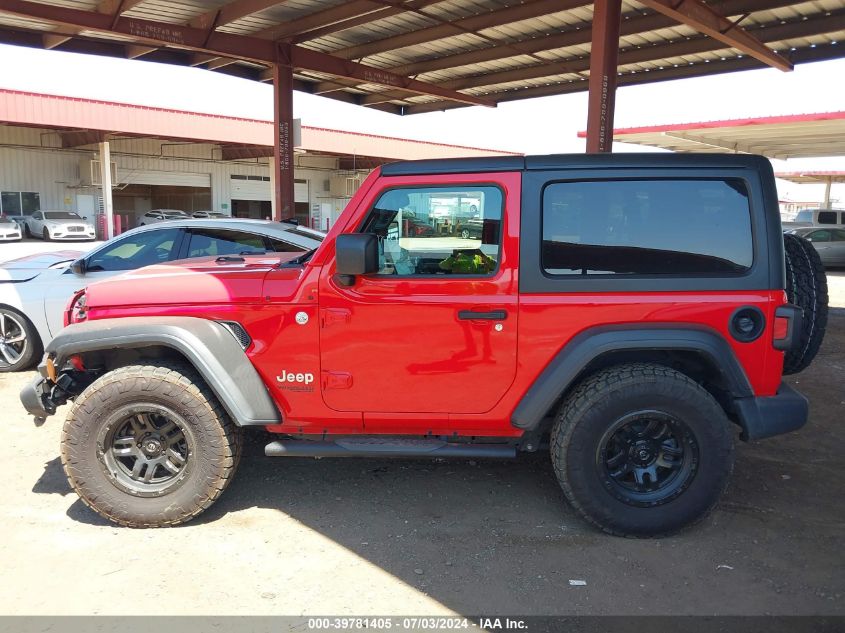 2020 Jeep Wrangler Sport VIN: 1C4GJXAN3LW325533 Lot: 39781405