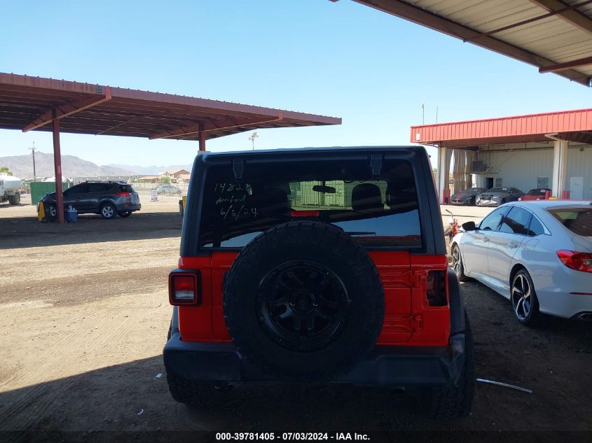 2020 Jeep Wrangler Sport VIN: 1C4GJXAN3LW325533 Lot: 39781405