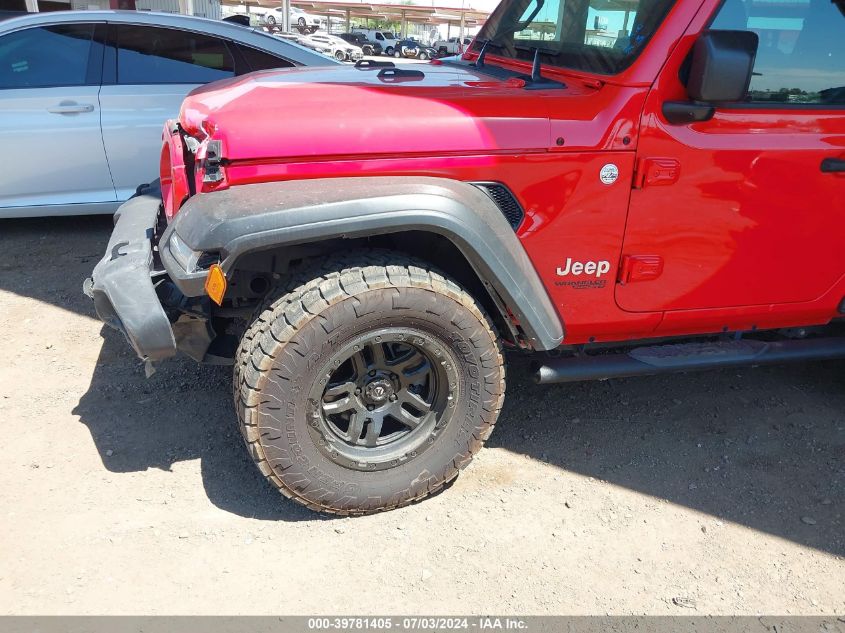 2020 Jeep Wrangler Sport VIN: 1C4GJXAN3LW325533 Lot: 39781405