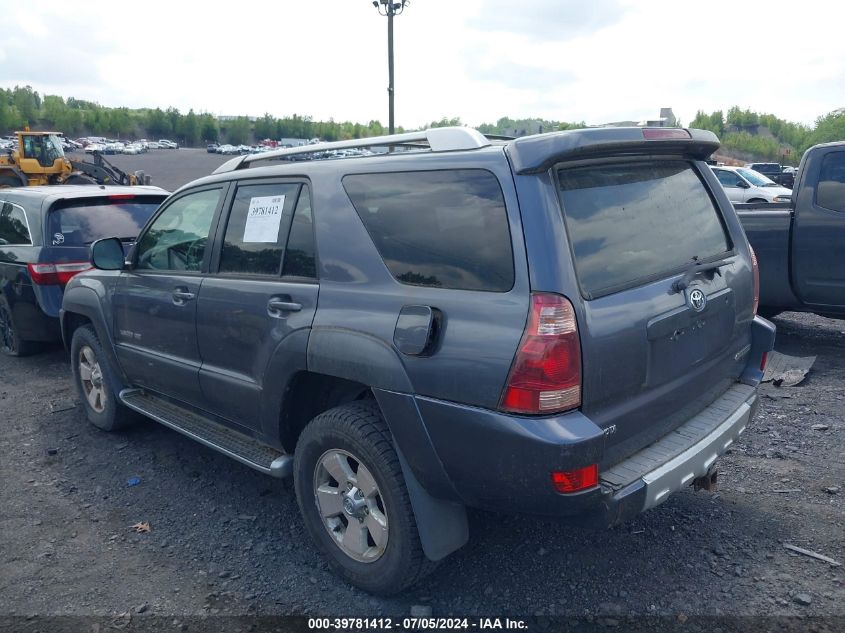 2003 Toyota 4Runner Limited V8 VIN: JTEBT17R030002731 Lot: 39781412