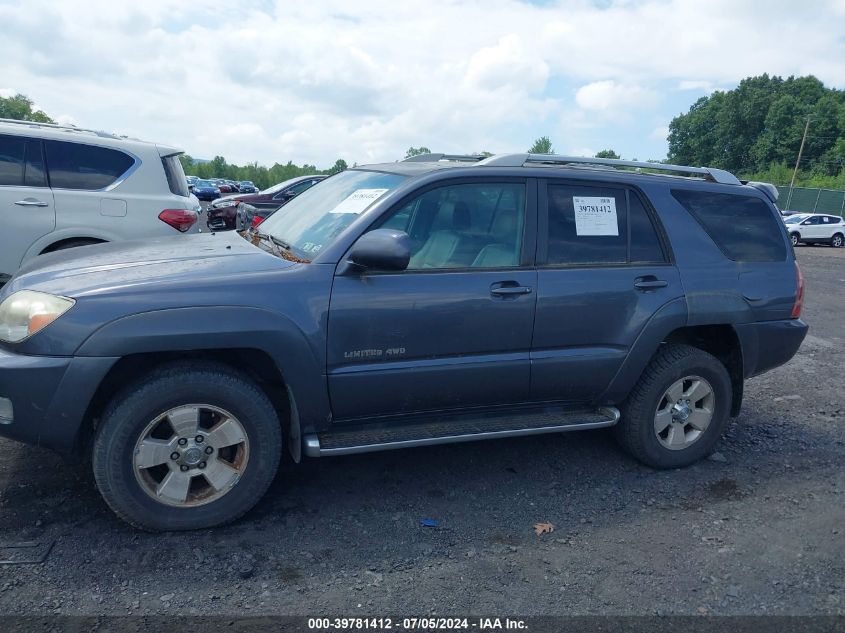 2003 Toyota 4Runner Limited V8 VIN: JTEBT17R030002731 Lot: 39781412