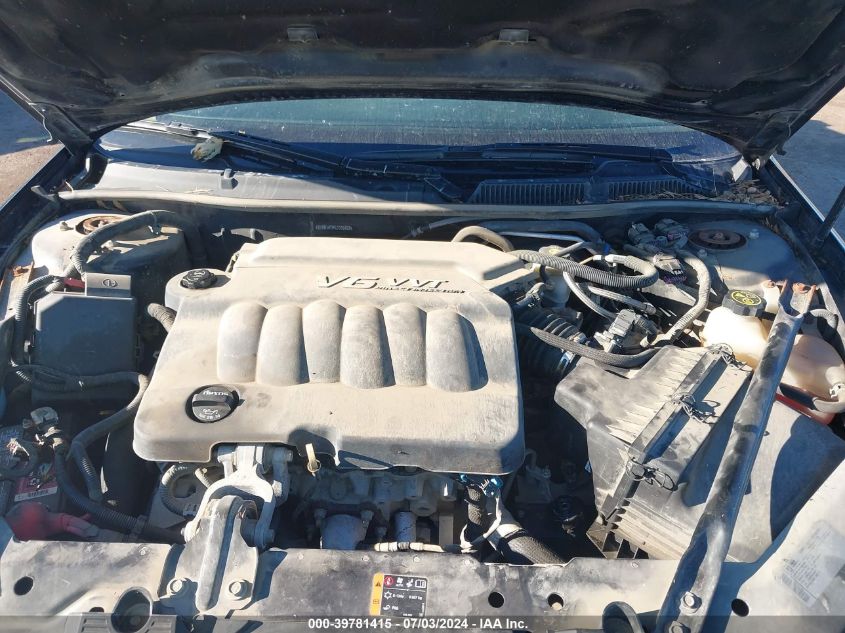 2012 Chevrolet Impala Ltz VIN: 2G1WC5E34C1306802 Lot: 39781415