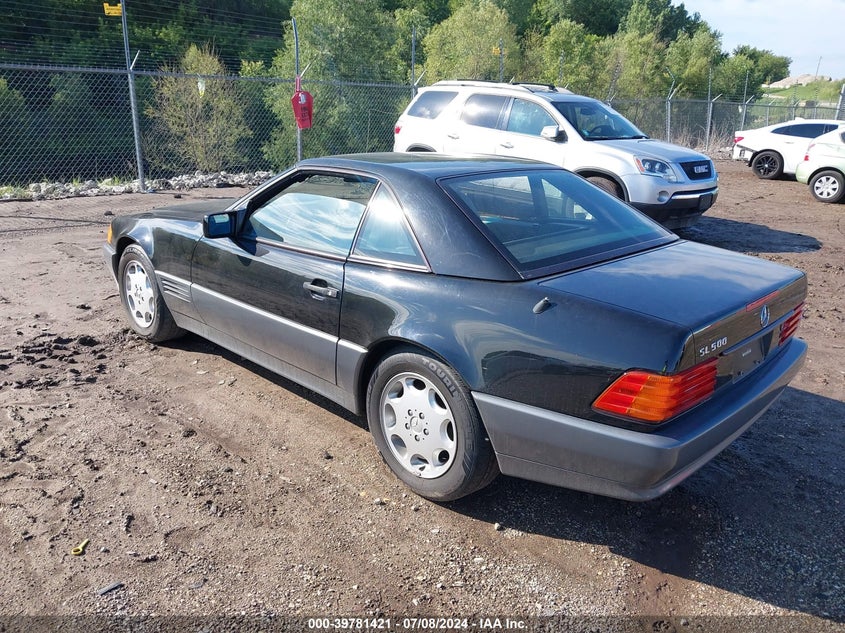 1994 Mercedes-Benz Sl 500 VIN: WDBFA67E4RF097224 Lot: 39781421