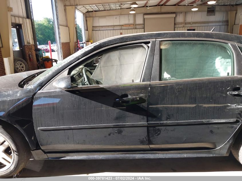 2012 Chevrolet Impala Lt VIN: 2G1WG5E34C1200998 Lot: 39781423