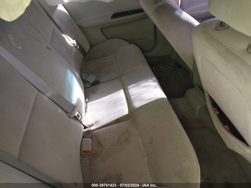 2012 Chevrolet Impala Lt VIN: 2G1WG5E34C1200998 Lot: 39781423