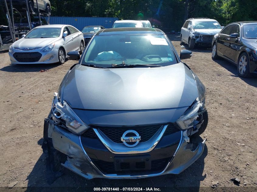2017 Nissan Maxima 3.5S/Sv/Sl/Sr/Plat VIN: 1N4AA6AP8HC457378 Lot: 39781440