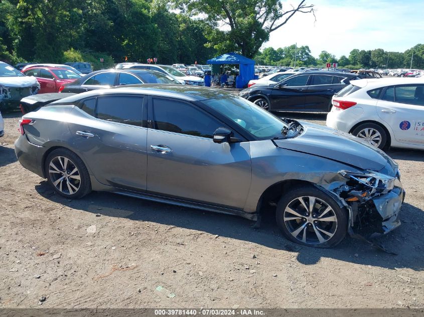 2017 Nissan Maxima 3.5S/Sv/Sl/Sr/Plat VIN: 1N4AA6AP8HC457378 Lot: 39781440