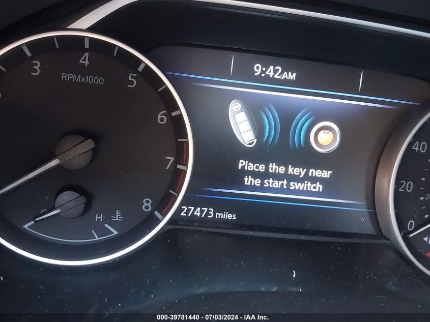 2017 Nissan Maxima 3.5S/Sv/Sl/Sr/Plat VIN: 1N4AA6AP8HC457378 Lot: 39781440