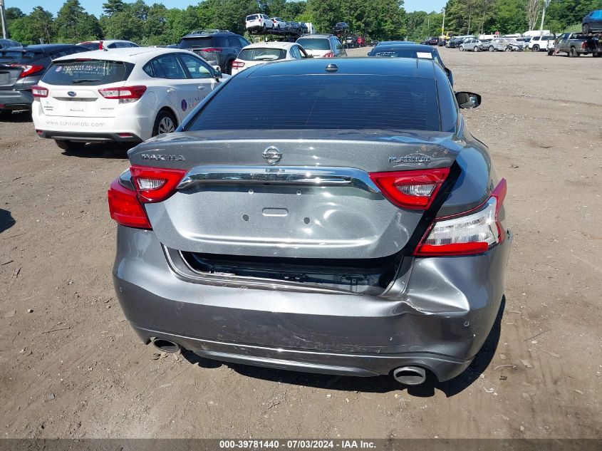 2017 Nissan Maxima 3.5S/Sv/Sl/Sr/Plat VIN: 1N4AA6AP8HC457378 Lot: 39781440