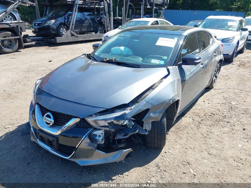 2017 Nissan Maxima 3.5S/Sv/Sl/Sr/Plat VIN: 1N4AA6AP8HC457378 Lot: 39781440