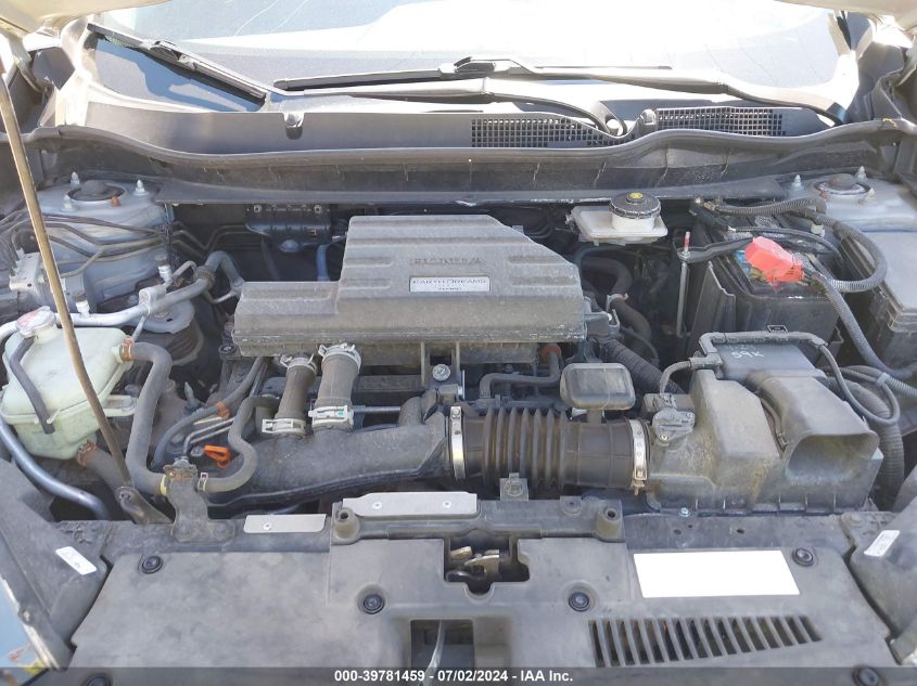 2019 Honda Cr-V Touring VIN: 2HKRW2H97KH631693 Lot: 39781459