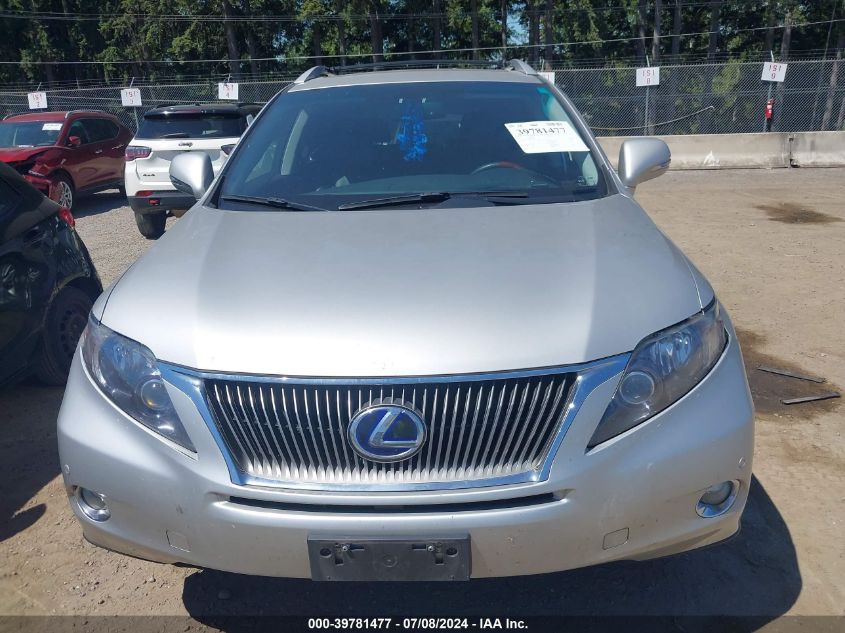 JTJBC1BA4B2044597 2011 Lexus Rx 450H 450