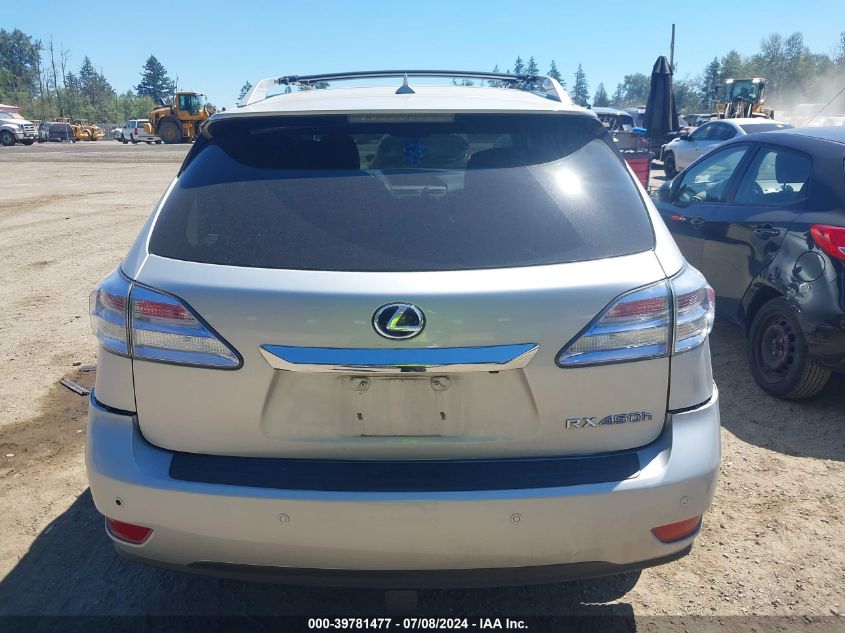 JTJBC1BA4B2044597 2011 Lexus Rx 450H 450