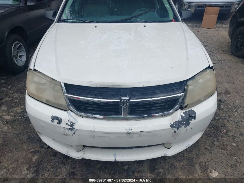 2008 Dodge Avenger Sxt VIN: 1B3LC56K88N206564 Lot: 39781487