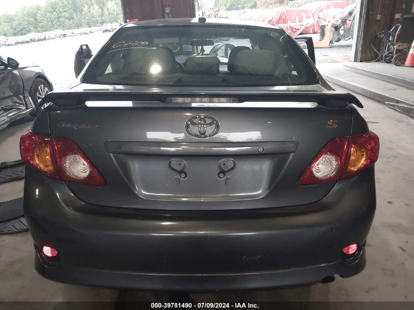 2010 Toyota Corolla S/Le/Xle VIN: 2T1BU4EE9AC428911 Lot: 39781490