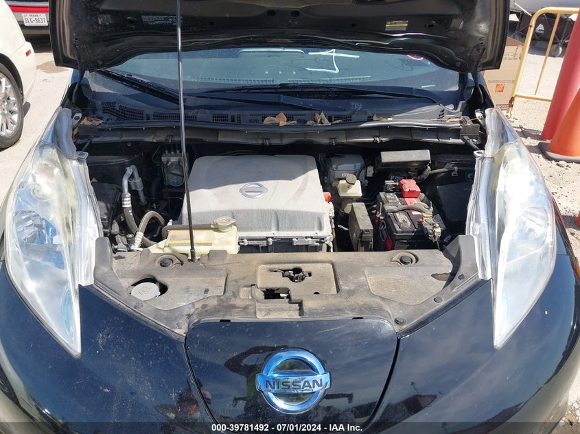 2013 Nissan Leaf S VIN: 1N4AZ0CP0DC424744 Lot: 39781492