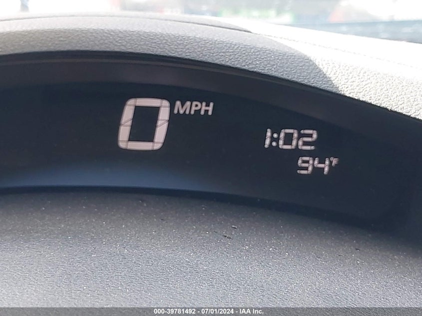 2013 Nissan Leaf S VIN: 1N4AZ0CP0DC424744 Lot: 39781492