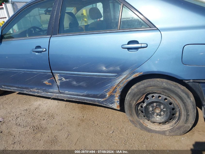 2004 Toyota Camry Le/Xle/Se VIN: 4T1BE32K14U892294 Lot: 39781494