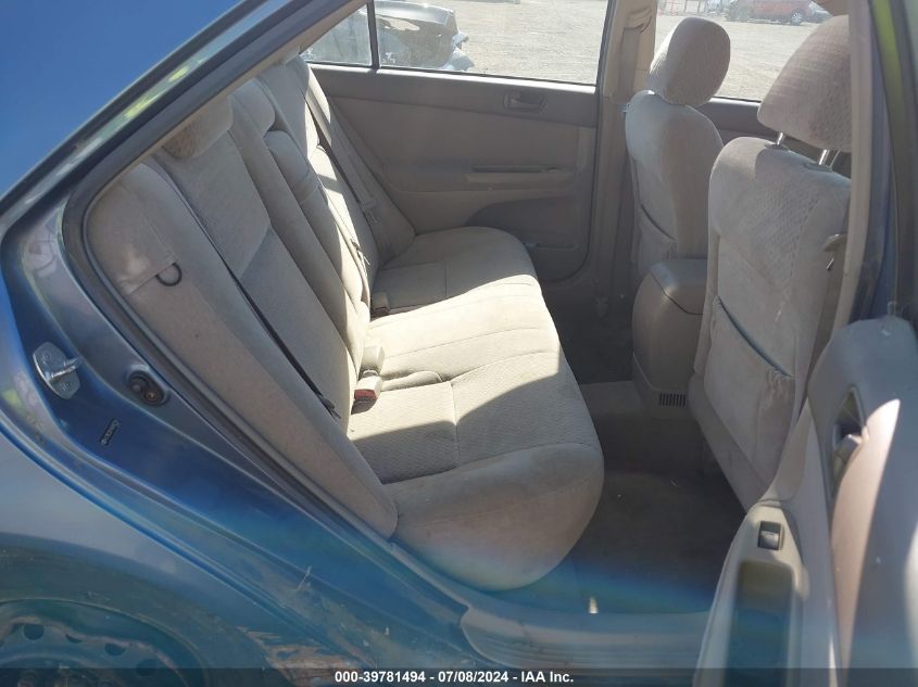 2004 Toyota Camry Le/Xle/Se VIN: 4T1BE32K14U892294 Lot: 39781494