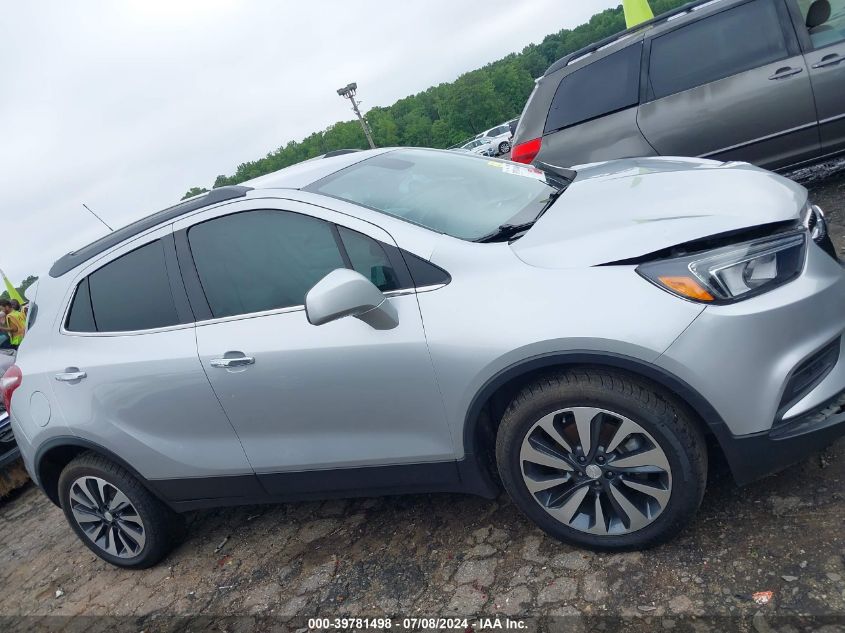 2021 Buick Encore Fwd Preferred VIN: KL4CJASBXMB317741 Lot: 39781498