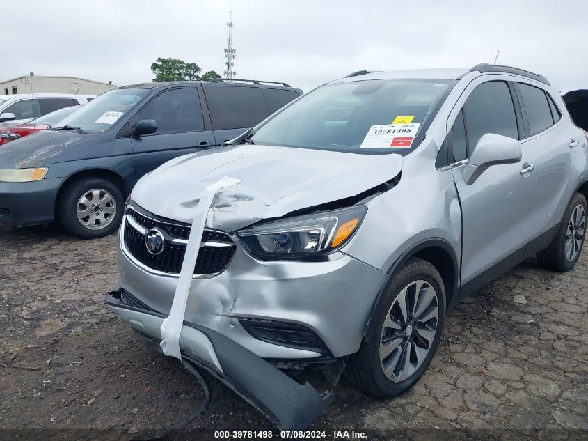 2021 Buick Encore Fwd Preferred VIN: KL4CJASBXMB317741 Lot: 39781498