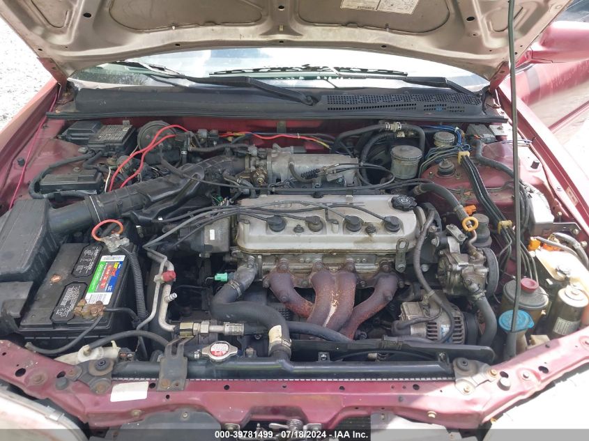 1996 Honda Accord Ex/Ex-R VIN: 1HGCD5559TA060541 Lot: 39781499