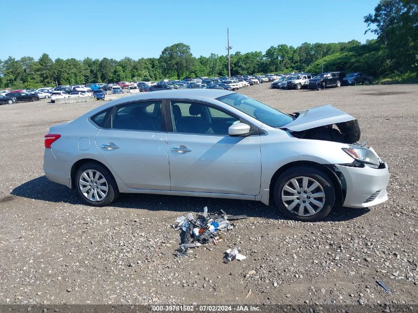 2017 NISSAN SENTRA S/SV/SR/SL - 3N1AB7AP4HY208762