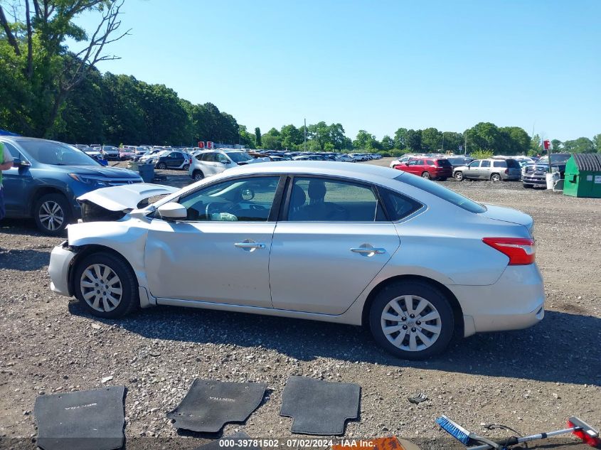 2017 Nissan Sentra S/Sv/Sr/Sl VIN: 3N1AB7AP4HY208762 Lot: 39781502