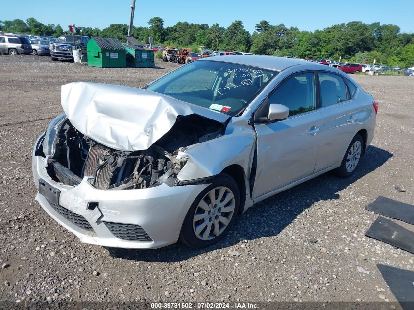 2017 NISSAN SENTRA S/SV/SR/SL - 3N1AB7AP4HY208762