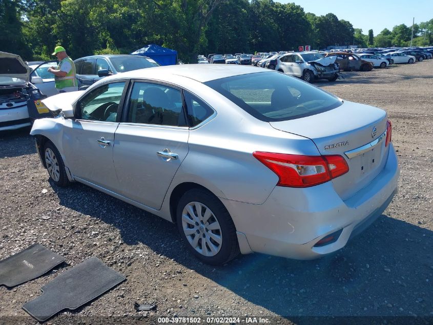 2017 NISSAN SENTRA S/SV/SR/SL - 3N1AB7AP4HY208762