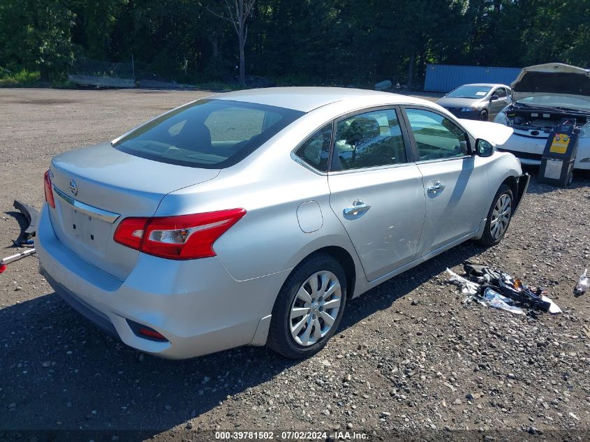 2017 Nissan Sentra S/Sv/Sr/Sl VIN: 3N1AB7AP4HY208762 Lot: 39781502