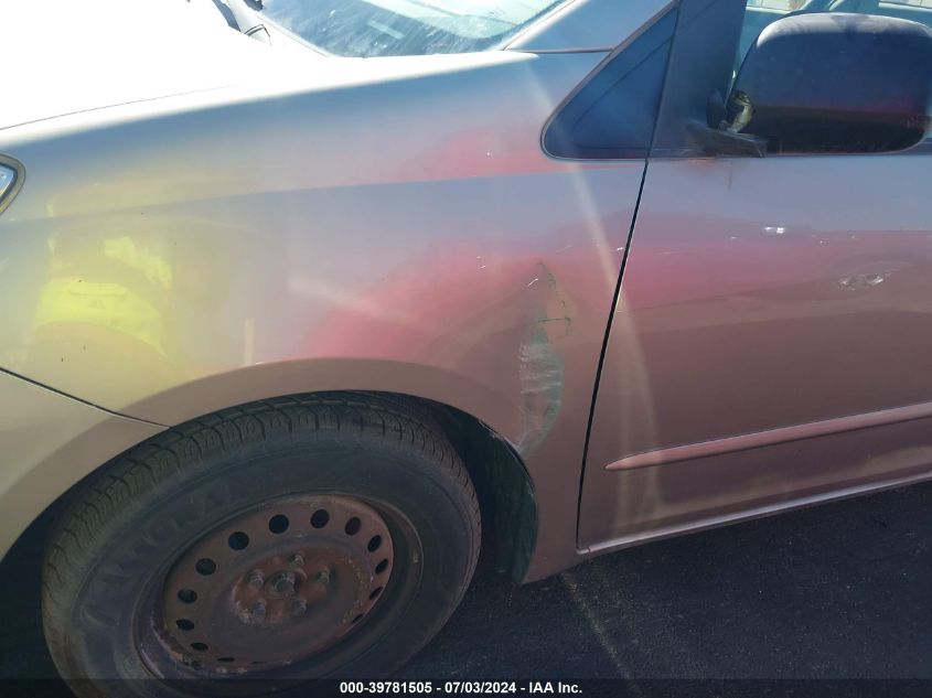 2008 Toyota Sienna Ce VIN: 5TDZK23C38S193935 Lot: 39781505