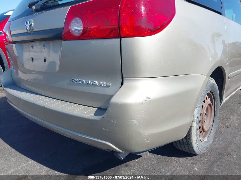 2008 Toyota Sienna Ce VIN: 5TDZK23C38S193935 Lot: 39781505