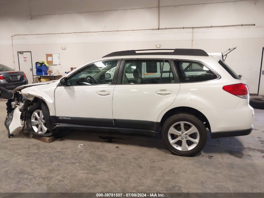 2014 Subaru Outback 2.5I VIN: 4S4BRCAC9E3270208 Lot: 39781507