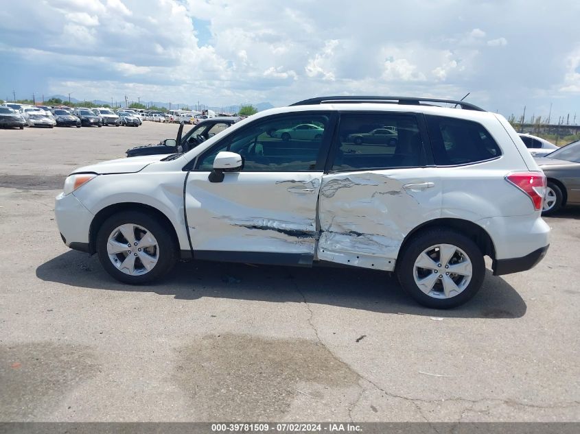 2015 Subaru Forester 2.5I Premium VIN: JF2SJADC7FH499875 Lot: 39781509