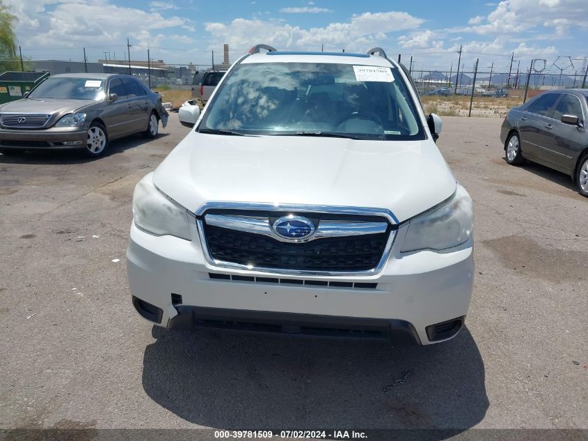 2015 Subaru Forester 2.5I Premium VIN: JF2SJADC7FH499875 Lot: 39781509