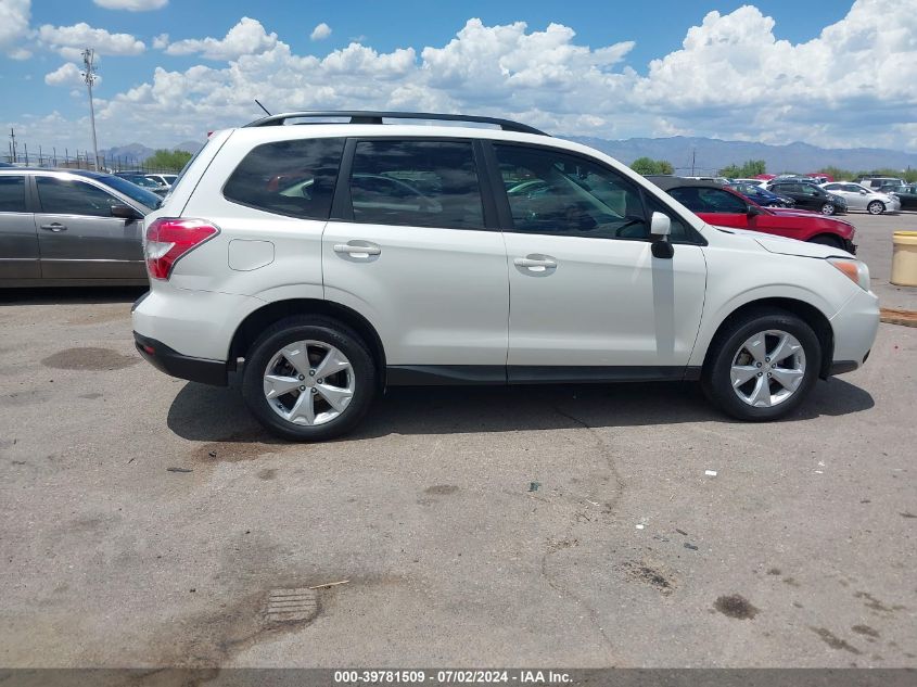 2015 Subaru Forester 2.5I Premium VIN: JF2SJADC7FH499875 Lot: 39781509