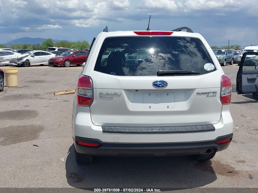 2015 Subaru Forester 2.5I Premium VIN: JF2SJADC7FH499875 Lot: 39781509