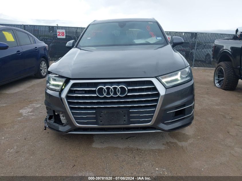 2019 Audi Q7 55 Premium/55 Se Premium VIN: WA1AAAF79KD011211 Lot: 39781520