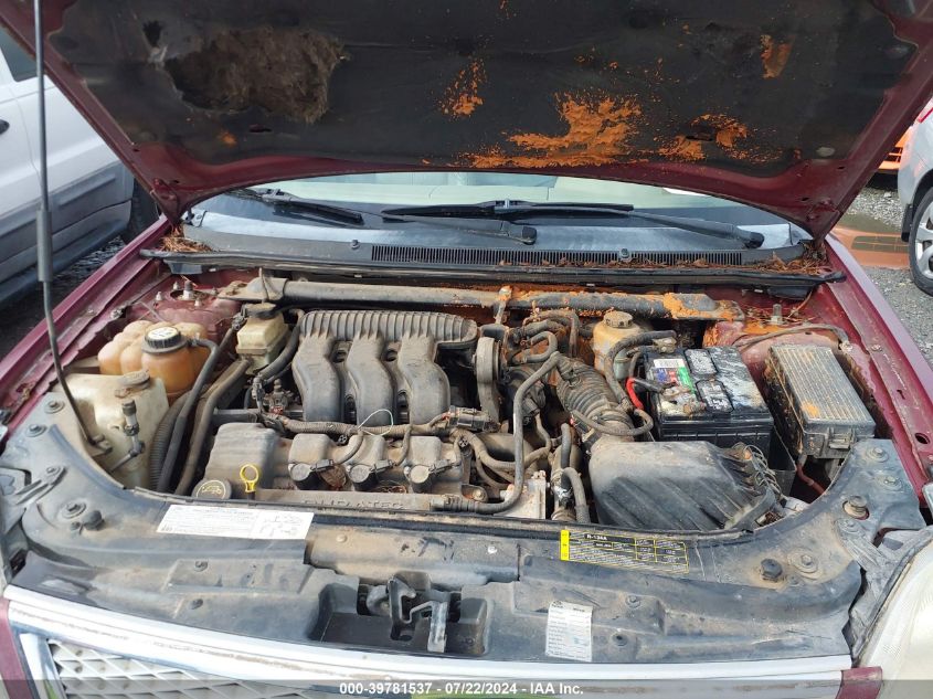 2005 Ford Five Hundred Limited VIN: 1FAFP25135G117661 Lot: 39781537