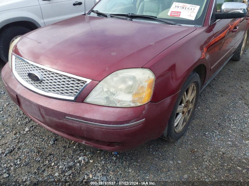 2005 Ford Five Hundred Limited VIN: 1FAFP25135G117661 Lot: 39781537