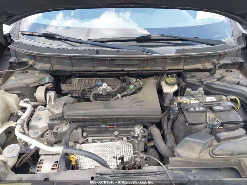 2015 Nissan Rogue Sv VIN: KNMAT2MT0FP591166 Lot: 39781548